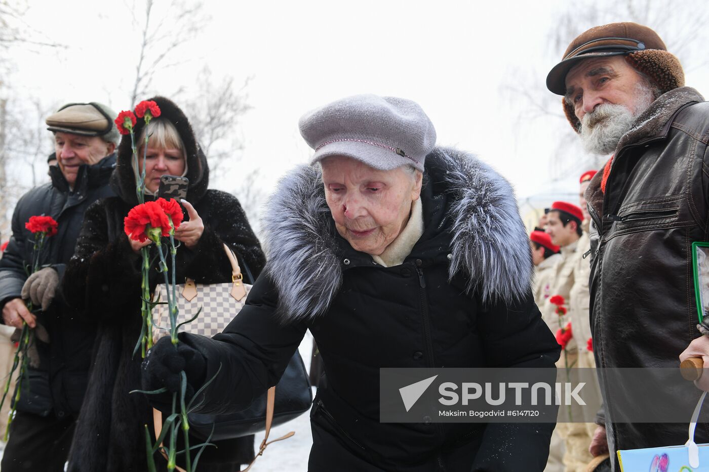 Russia Leningrad Siege Anniversary