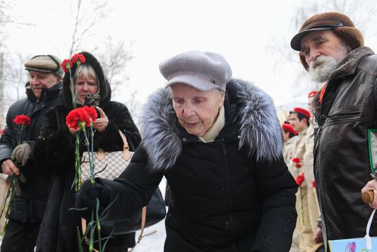 Russia Leningrad Siege Anniversary