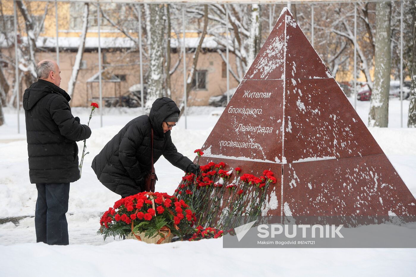 Russia Leningrad Siege Anniversary