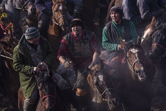 Kyrgyzstan Traditional Horse Game