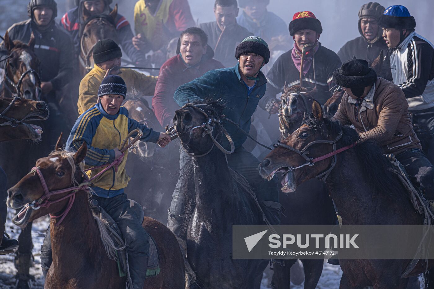 Kyrgyzstan Traditional Horse Game