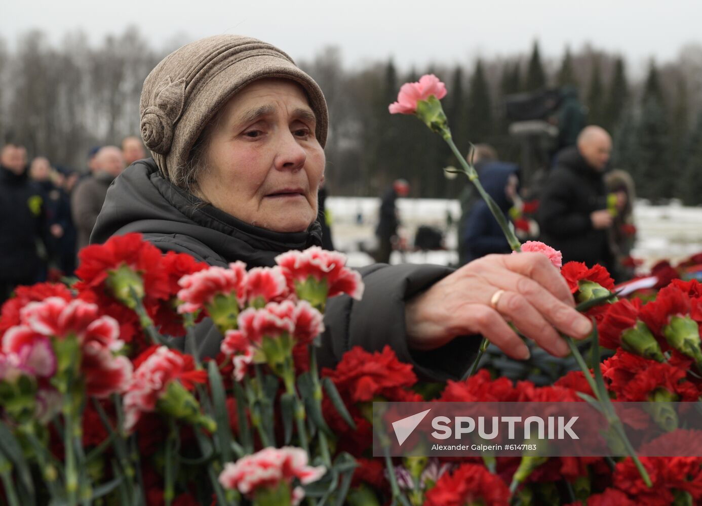Russia Leningrad Siege Anniversary