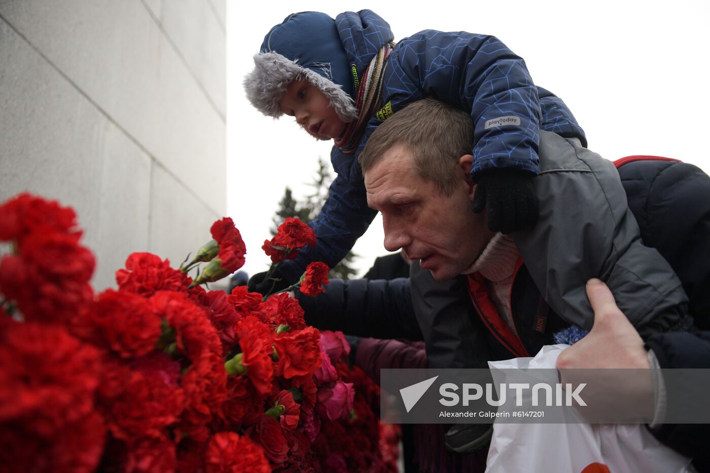 Russia Leningrad Siege Anniversary