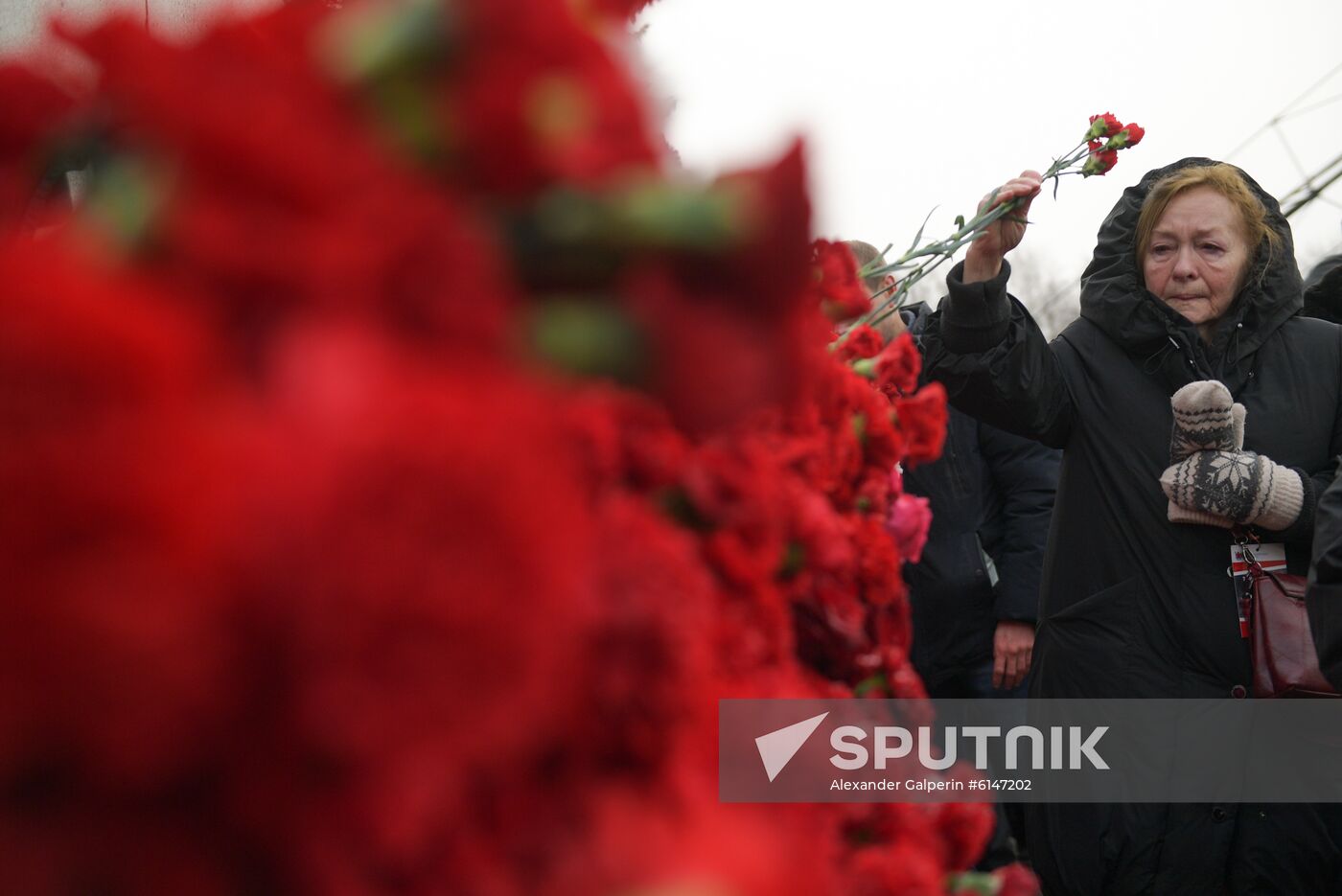 Russia Leningrad Siege Anniversary