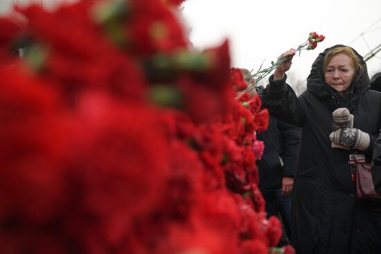 Russia Leningrad Siege Anniversary