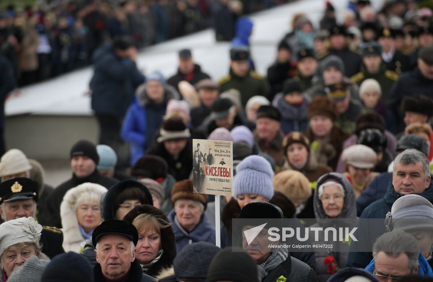 Russia Leningrad Siege Anniversary