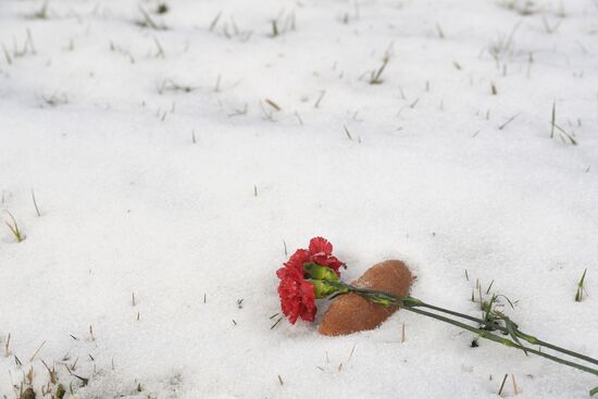 Russia Leningrad Siege Anniversary