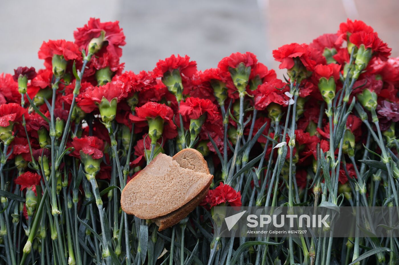 Russia Leningrad Siege Anniversary