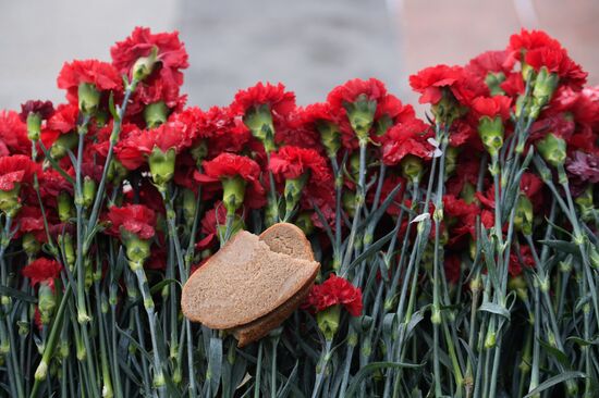 Russia Leningrad Siege Anniversary