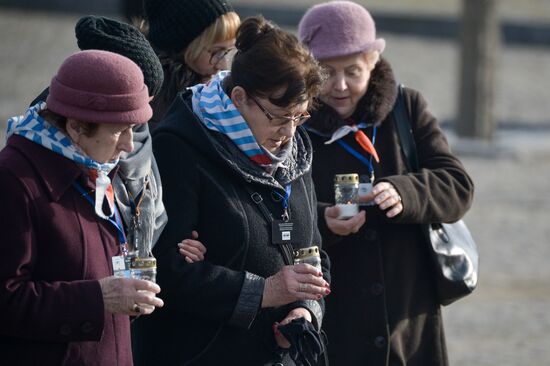 Poland Auschwitz Liberation Anniversary