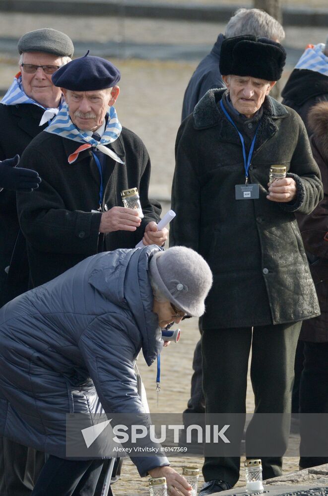 Poland Auschwitz Liberation Anniversary