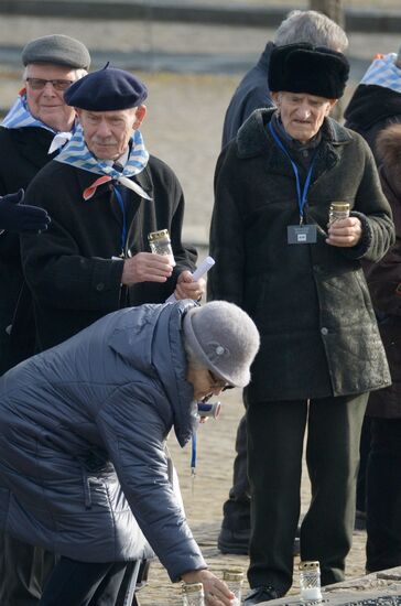 Poland Auschwitz Liberation Anniversary