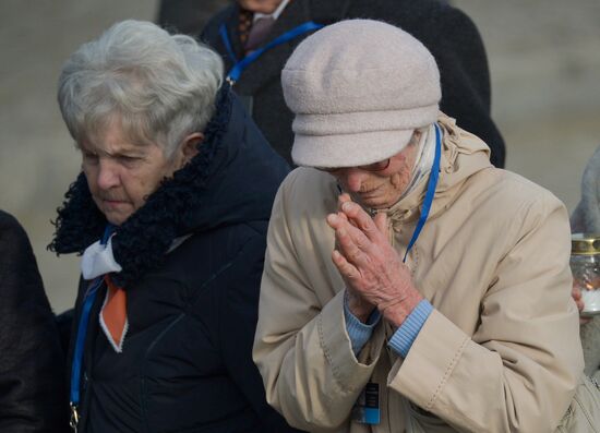 Poland Auschwitz Liberation Anniversary