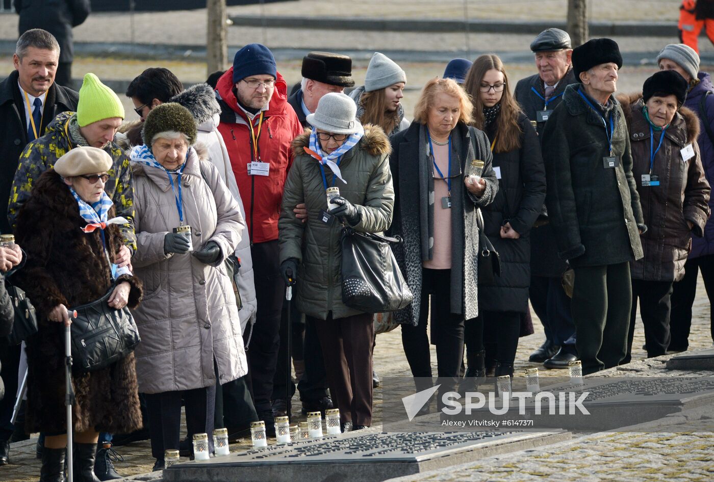 Poland Auschwitz Liberation Anniversary