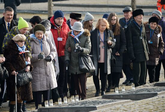 Poland Auschwitz Liberation Anniversary