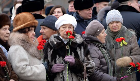 Russia Leningrad Siege Anniversary