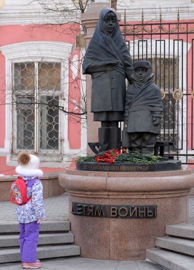 Russia Leningrad Siege Anniversary