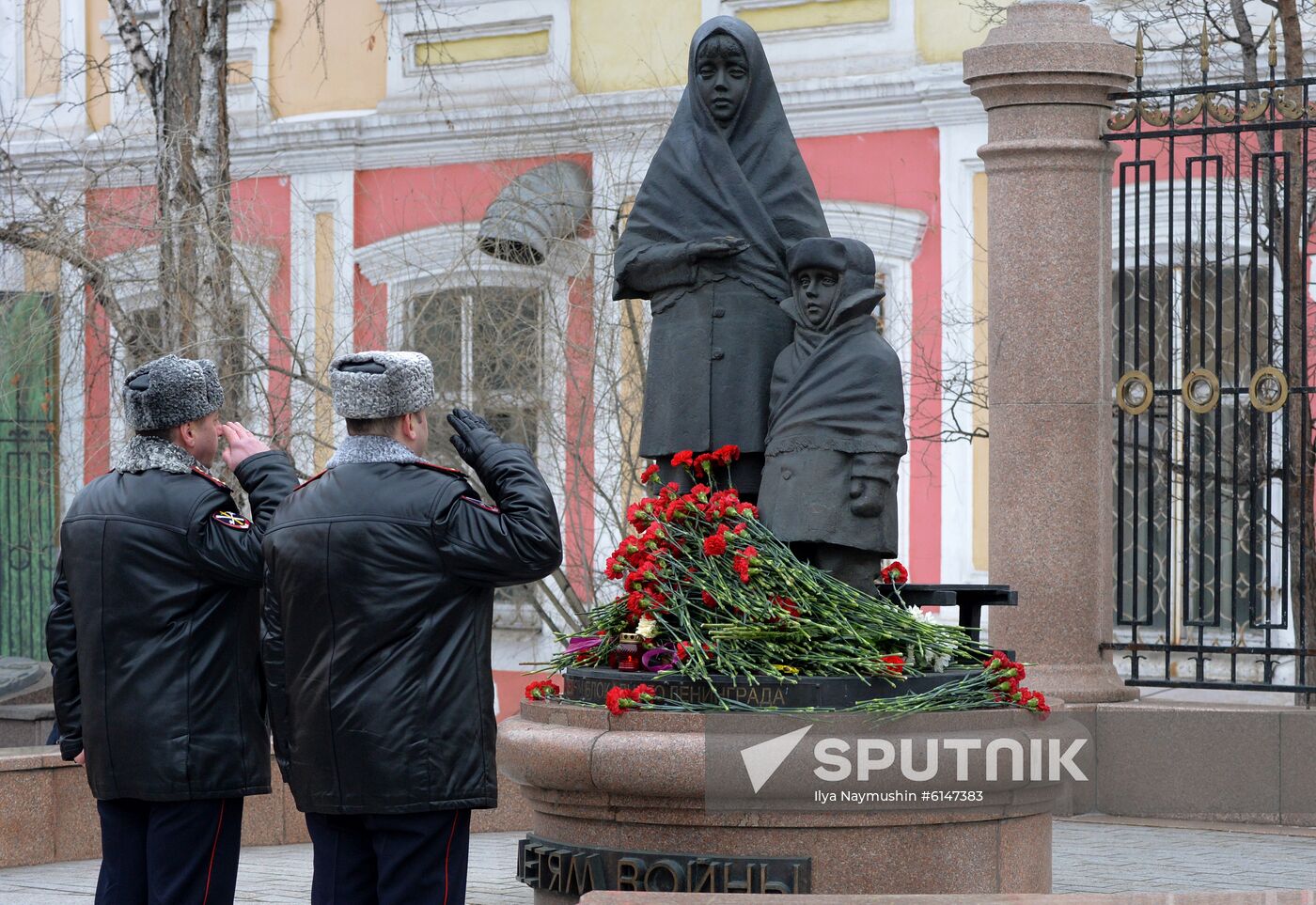 Russia Leningrad Siege Anniversary