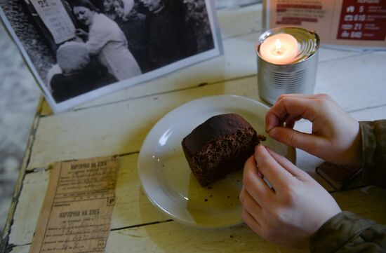 Russia Leningrad Siege Anniversary