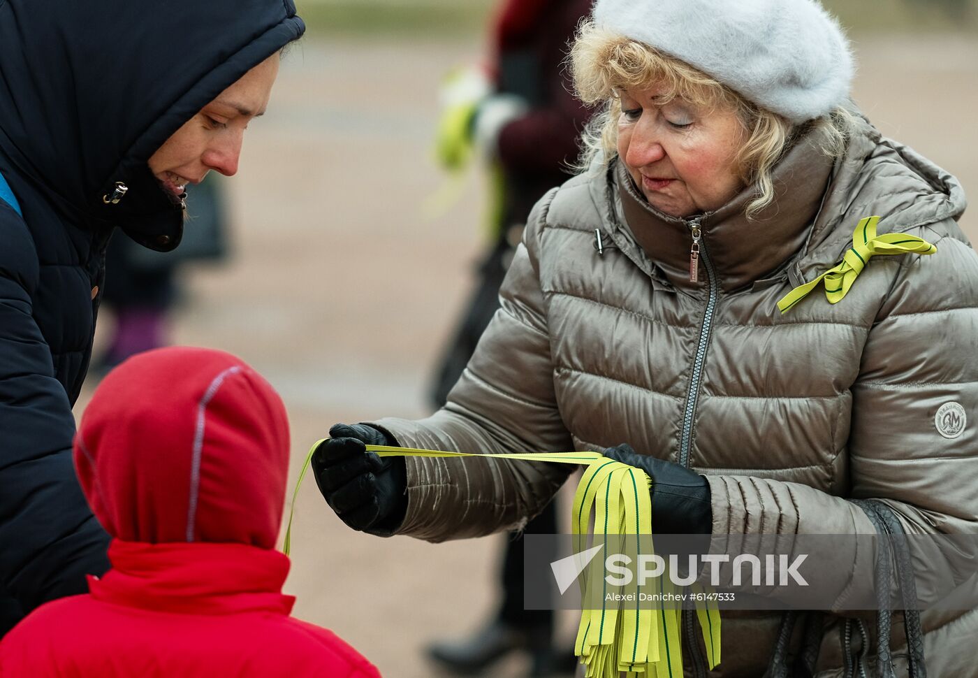Russia Leningrad Siege Anniversary