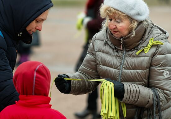 Russia Leningrad Siege Anniversary