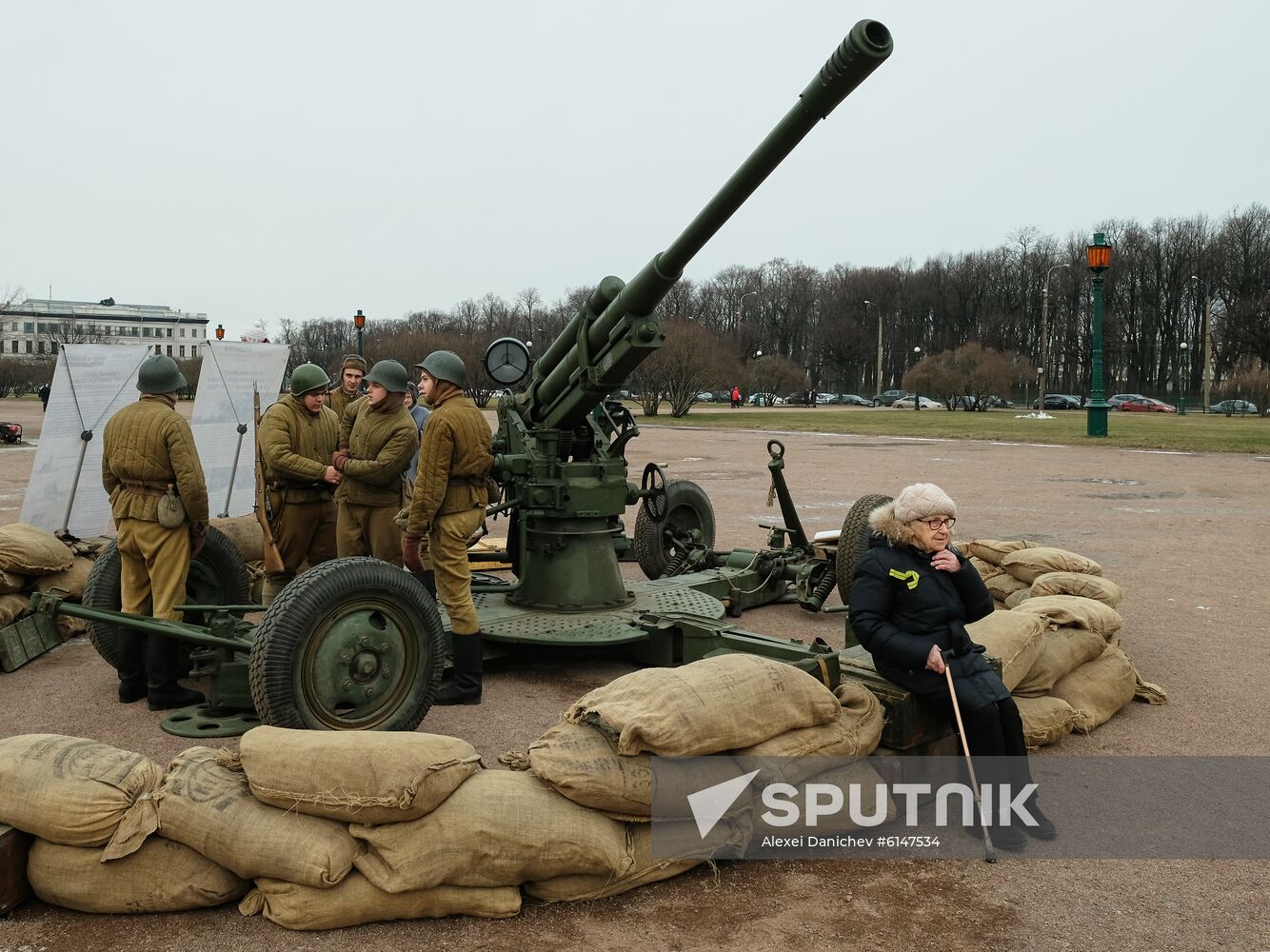 Russia Leningrad Siege Anniversary