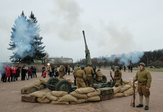 Russia Leningrad Siege Anniversary