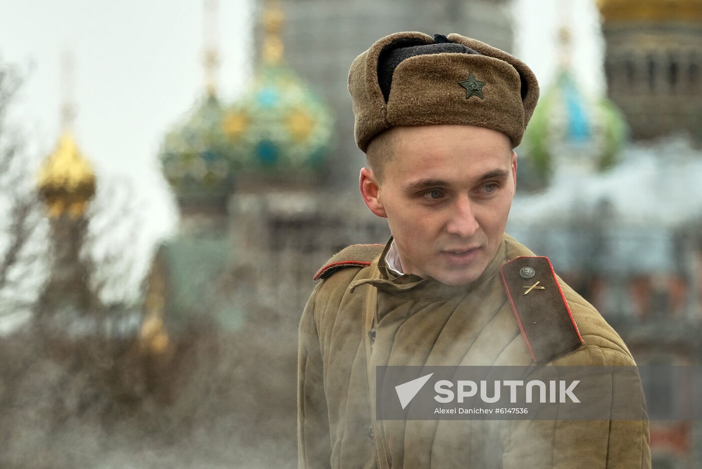 Russia Leningrad Siege Anniversary