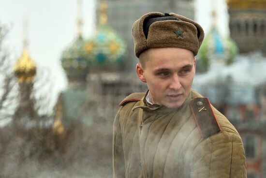 Russia Leningrad Siege Anniversary