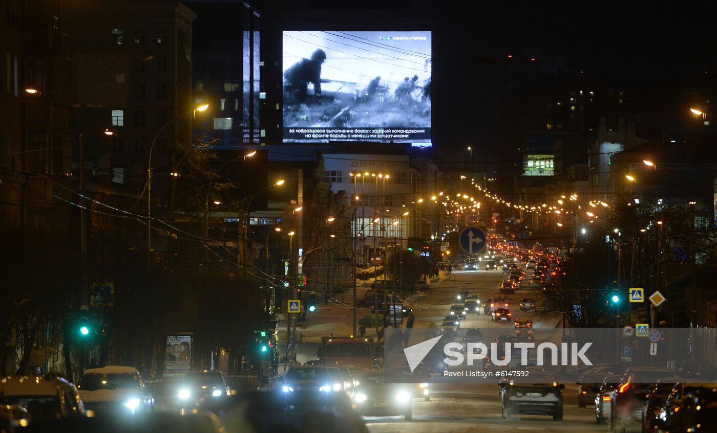 Russia Leningrad Siege Anniversary