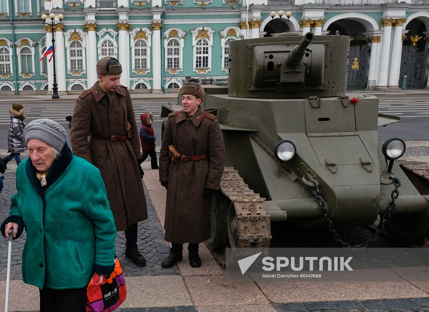 Russia Leningrad Siege Anniversary
