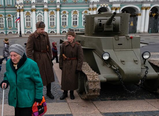 Russia Leningrad Siege Anniversary