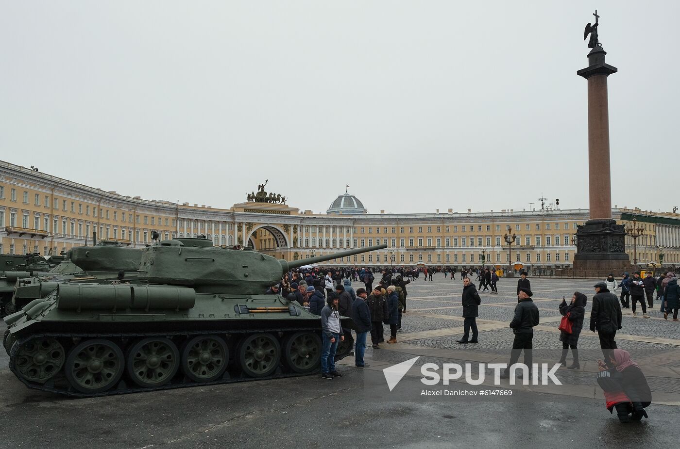 Russia Leningrad Siege Anniversary