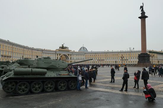 Russia Leningrad Siege Anniversary