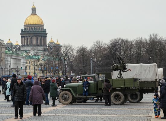 Russia Leningrad Siege Anniversary