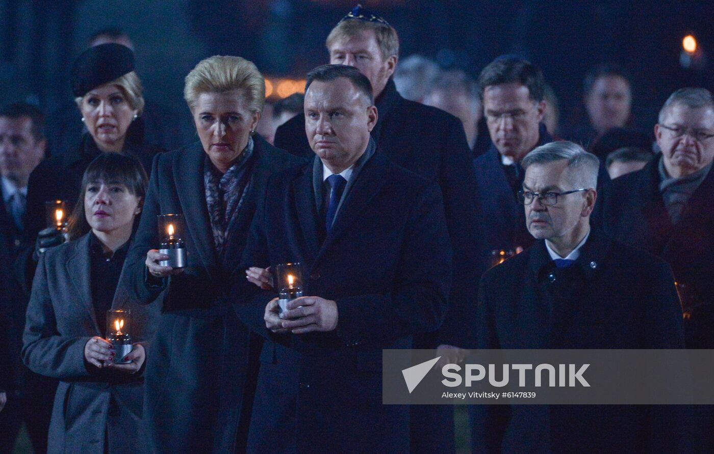 Poland Auschwitz Liberation Anniversary