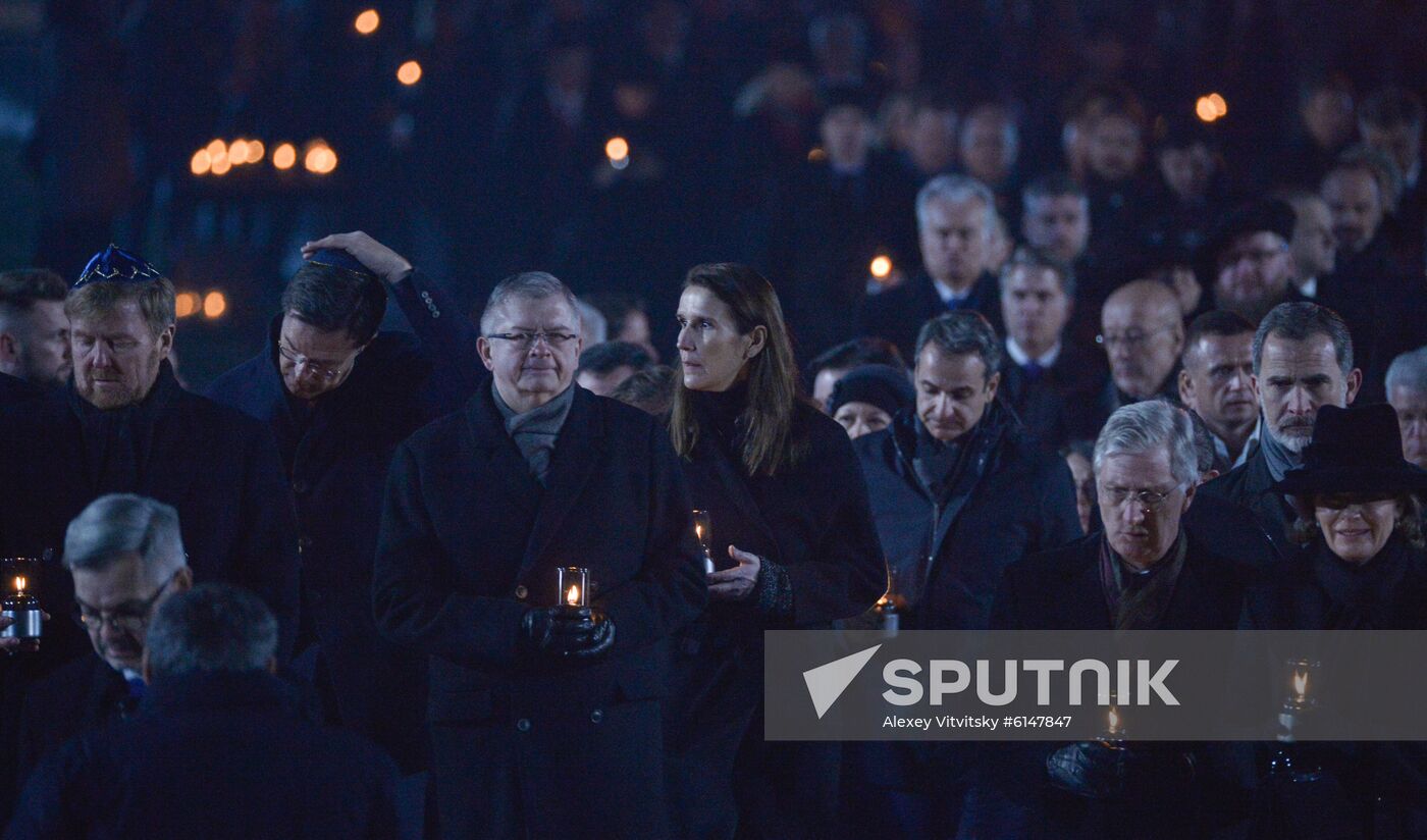 Poland Auschwitz Liberation Anniversary