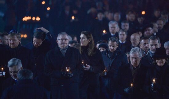 Poland Auschwitz Liberation Anniversary