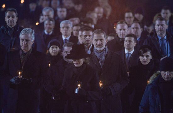 Poland Auschwitz Liberation Anniversary