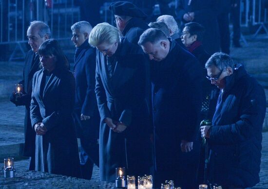 Poland Auschwitz Liberation Anniversary