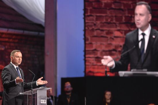 Poland Auschwitz Liberation Anniversary