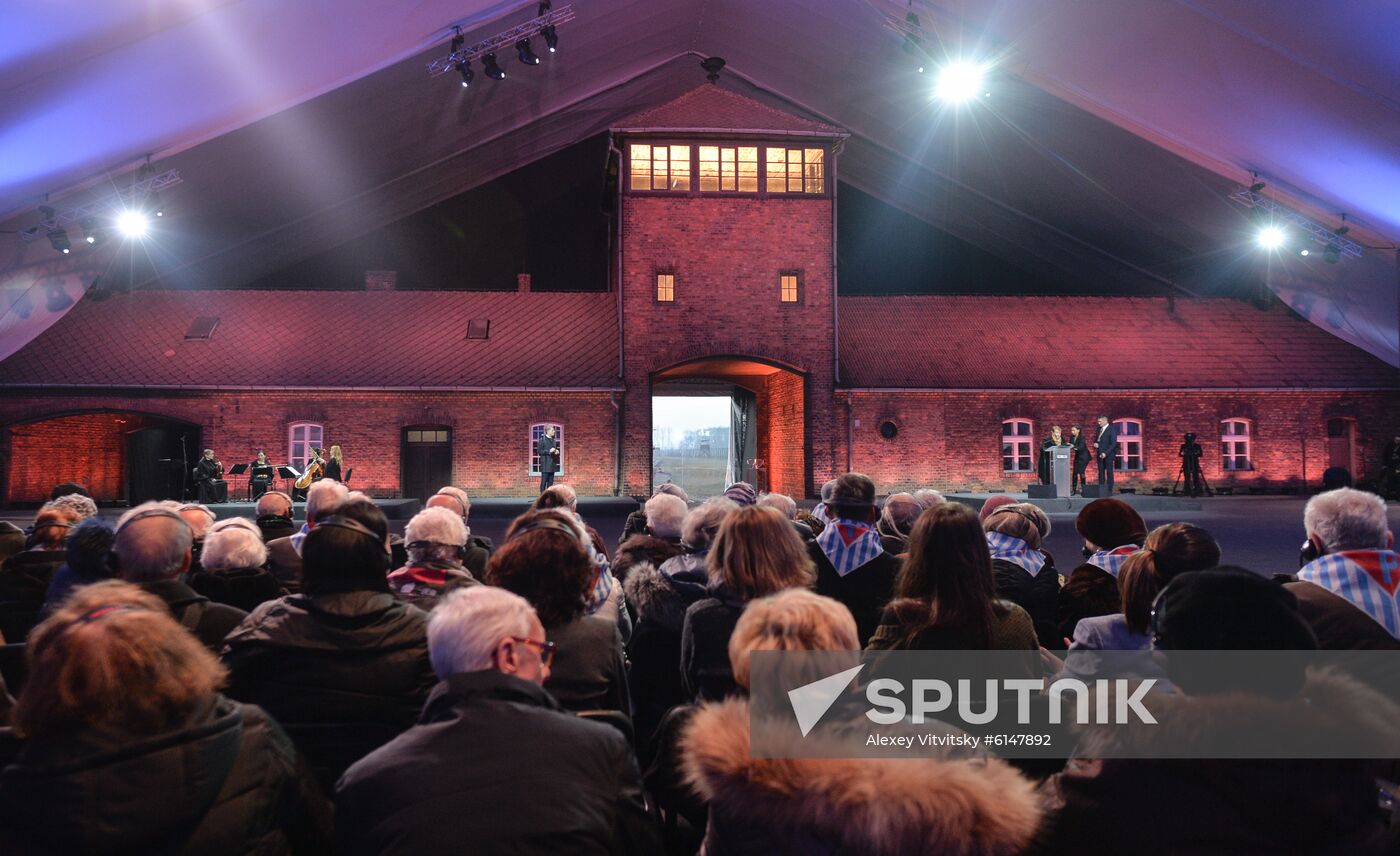 Poland Auschwitz Liberation Anniversary