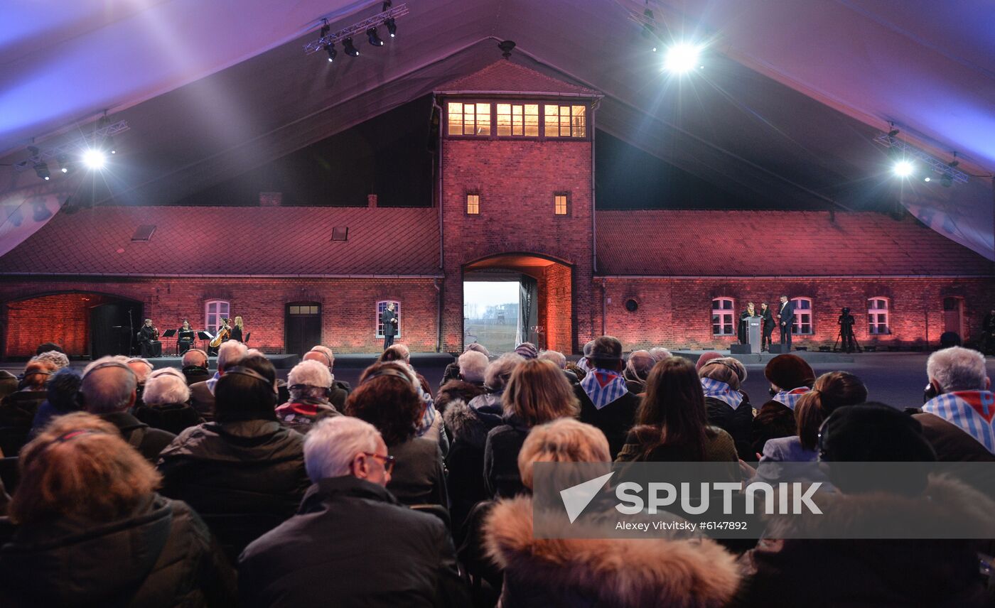 Poland Auschwitz Liberation Anniversary