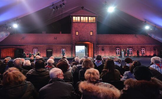 Poland Auschwitz Liberation Anniversary