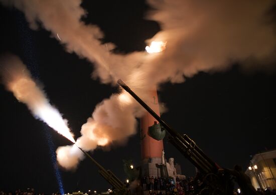 Russia Leningrad Siege Anniversary