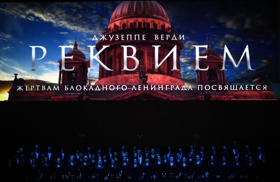Russia Leningrad Siege Anniversary