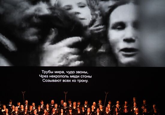 Russia Leningrad Siege Anniversary