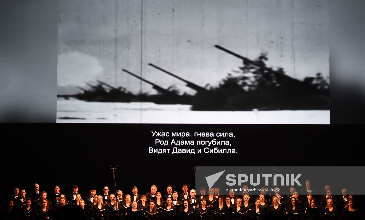 Russia Leningrad Siege Anniversary
