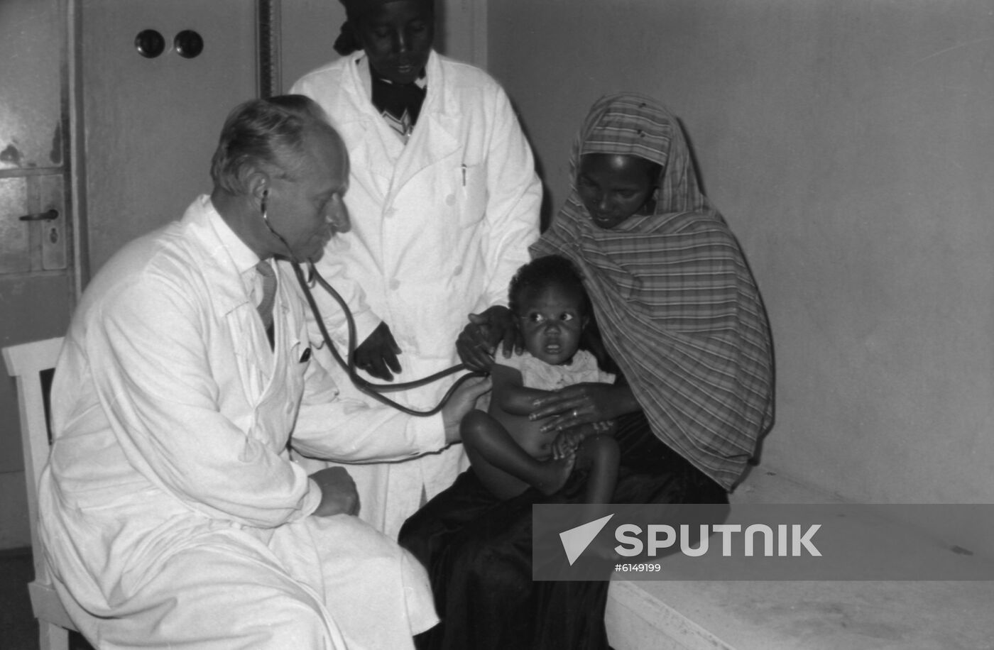 Soviet doctors in Somalia