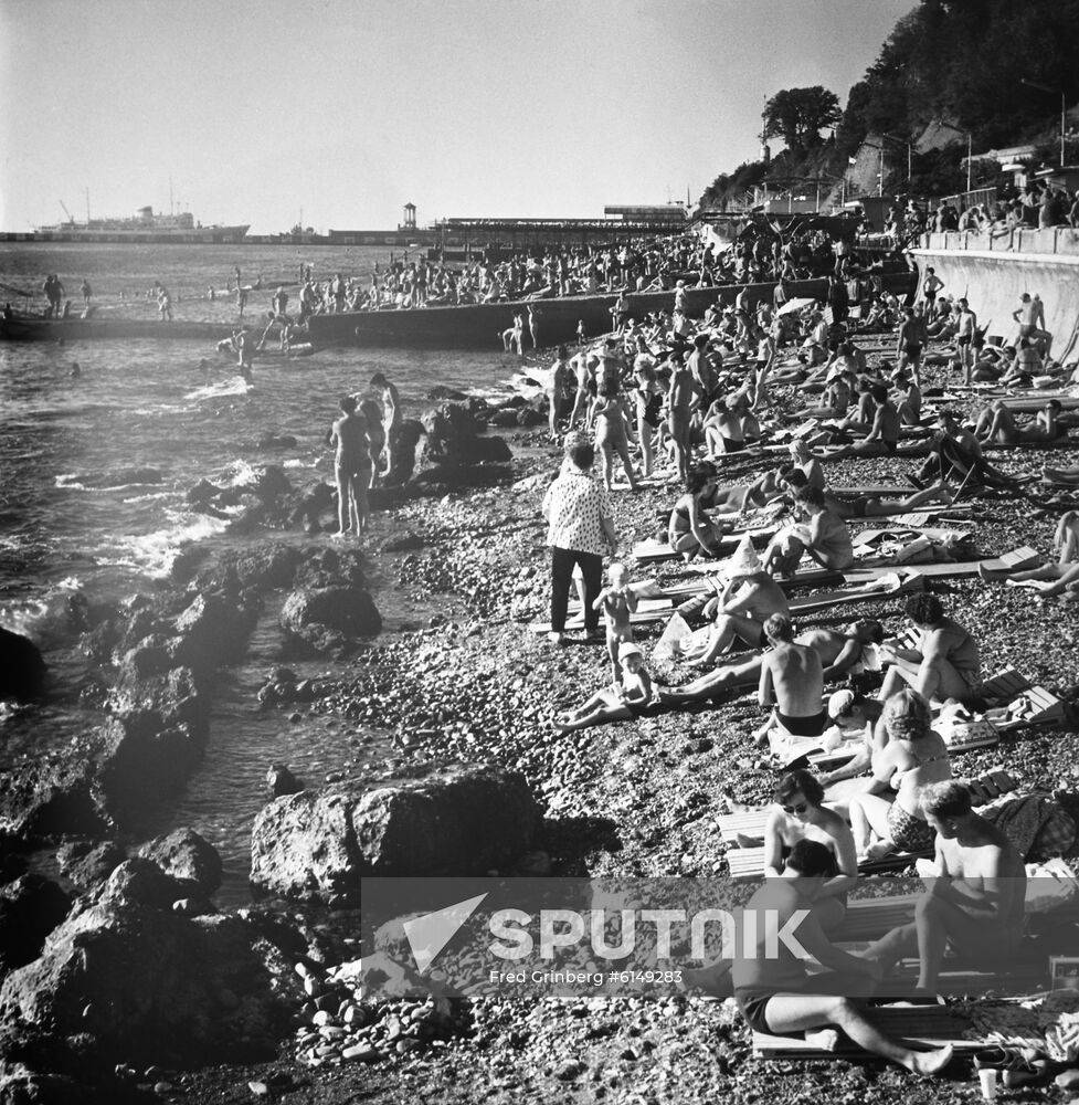 Golden Beach in Feodosia
